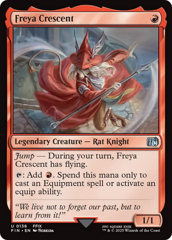 Freya Crescent [FINAL FANTASY] Magic: The Gathering