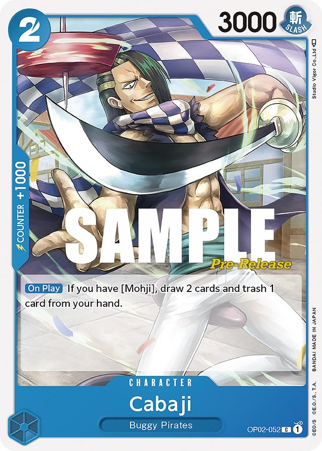 Cabaji [Paramount War Pre-Release Cards] Bandai