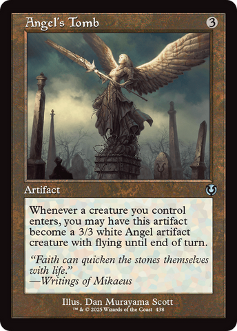 Angel's Tomb (Retro Frame) [Innistrad Remastered] Magic: The Gathering