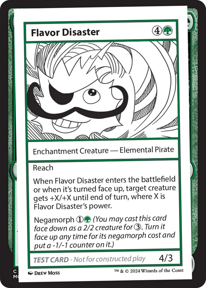 Flavor Disaster [Mystery Booster 2 Playtest Cards] Magic: The Gathering