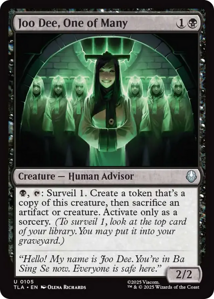 Joo Dee, One of Many [Avatar: The Last Airbender] Magic: The Gathering