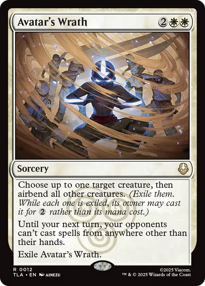 Avatar's Wrath [Avatar: The Last Airbender] Magic: The Gathering