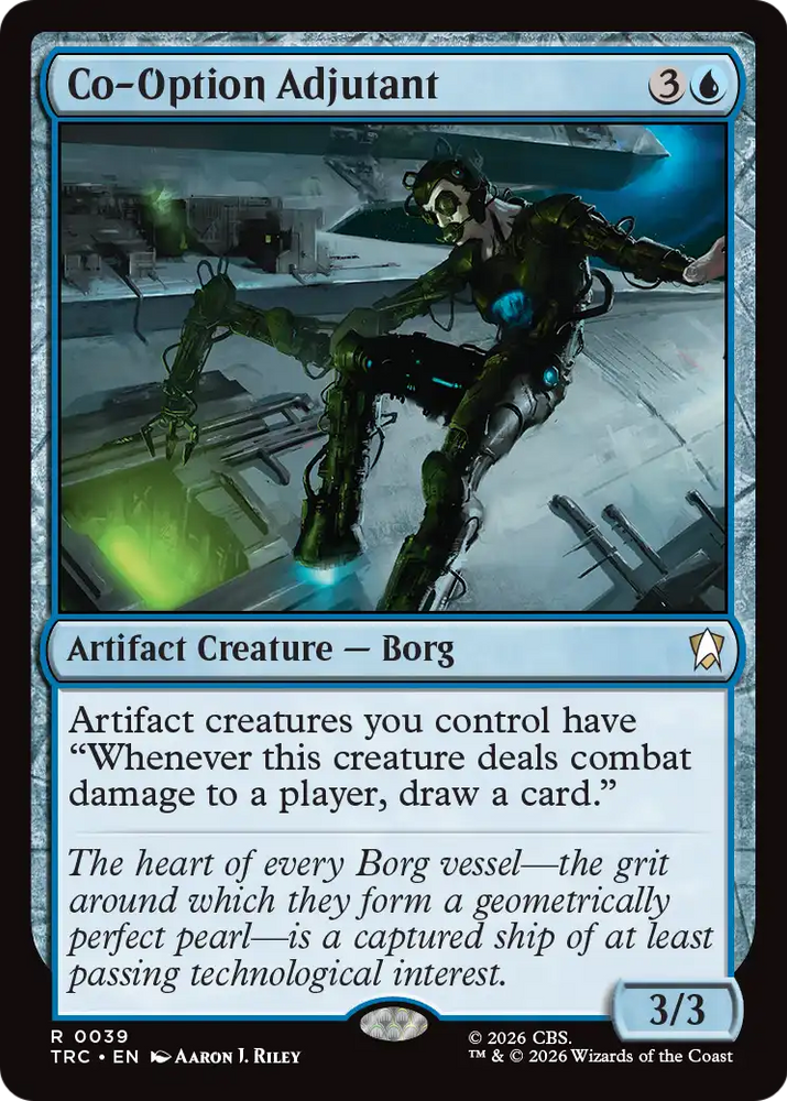 Co-Option Adjutant (Surge Foil) [Star Trek Commander] Magic: The Gathering