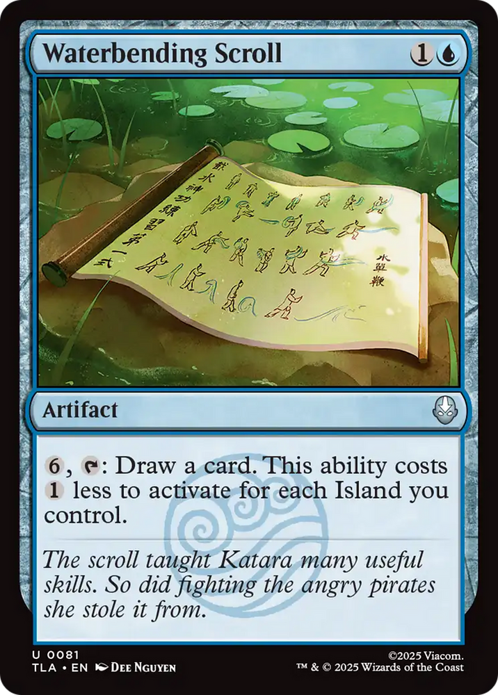 Waterbending Scroll [Avatar: The Last Airbender] Magic: The Gathering