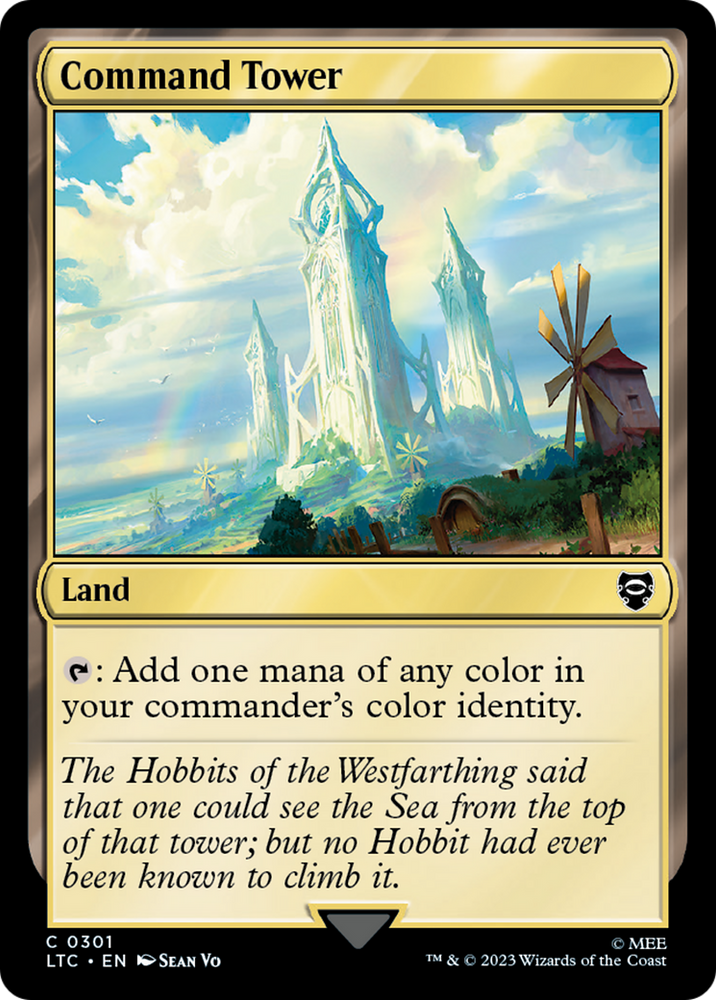 Command Tower [The Lord of the Rings: Tales of Middle-Earth Commander] Magic: The Gathering