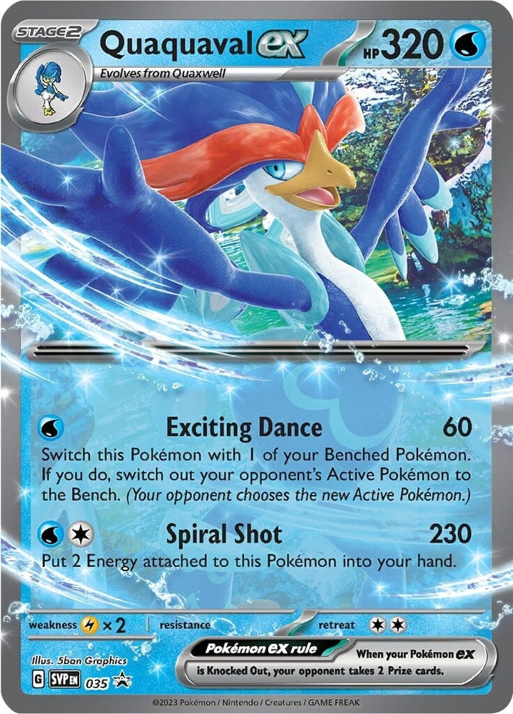 Quaquaval ex (035) [Scarlet & Violet: Black Star Promos] Pokémon