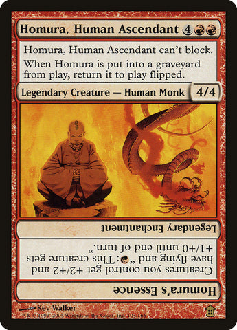 Homura, Human Ascendant // Homura's Essence [Saviors of Kamigawa] Magic: The Gathering