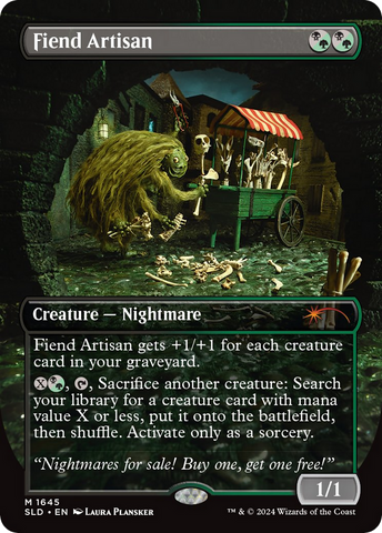 Fiend Artisan (Rainbow Foil) [Secret Lair Drop Series] Magic: The Gathering