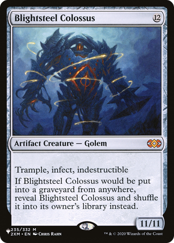 Blightsteel Colossus [The List] Magic: The Gathering