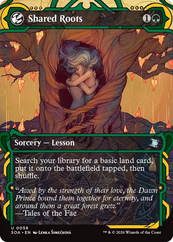 Shared Roots [Secrets of Strixhaven: Mystical Archive] Magic: The Gathering