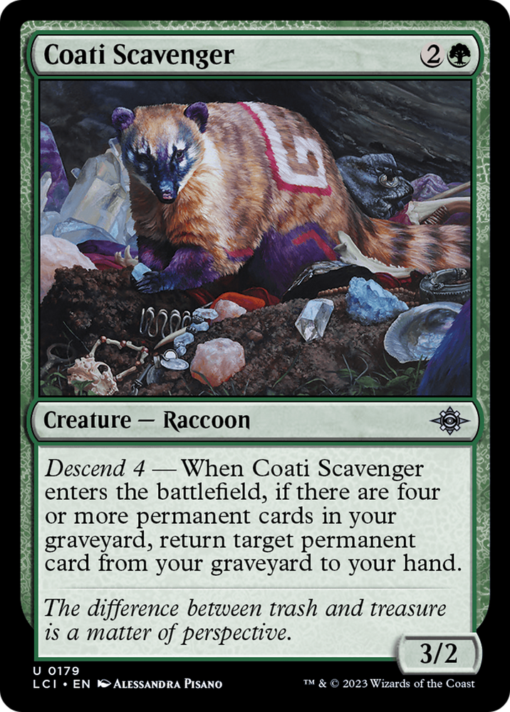 Coati Scavenger [The Lost Caverns of Ixalan] Magic: The Gathering