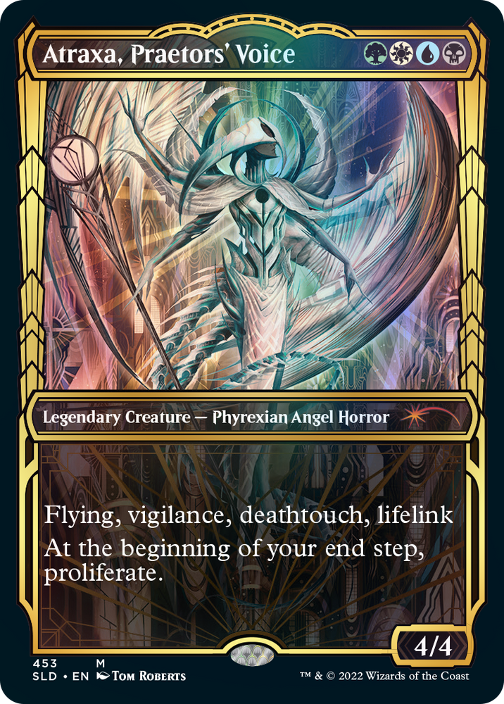 Atraxa, Praetors' Voice (Showcase Gilded Foil) [Secret Lair Drop Series] Magic: The Gathering