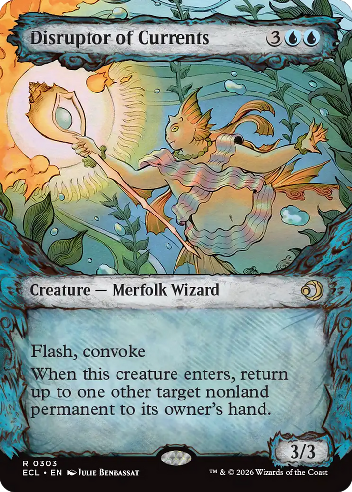 Disruptor of Currents (Showcase) [Lorwyn Eclipsed] Magic: The Gathering