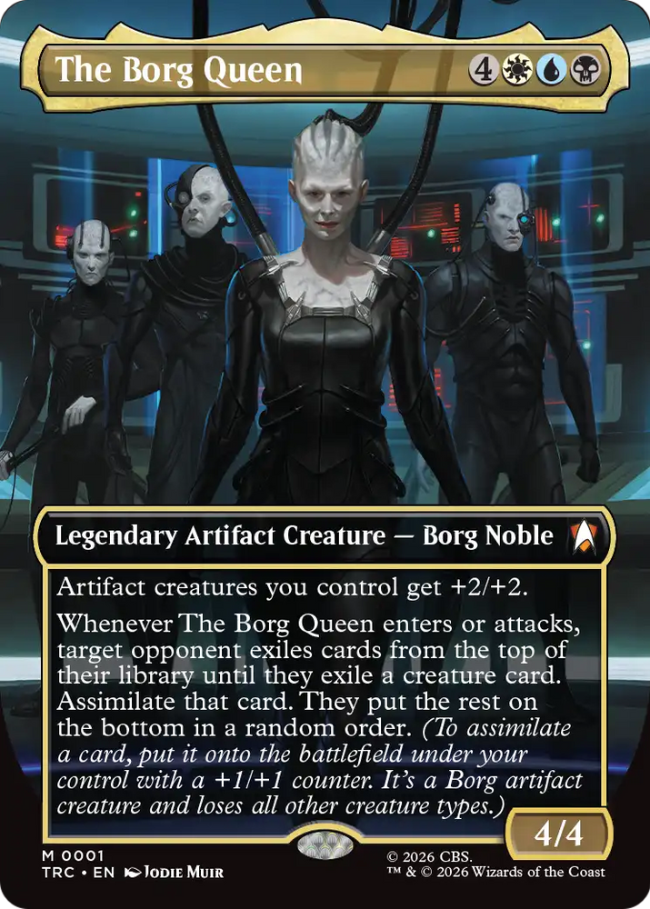 Qo'noS Quartermaster (Extended Art) [Star Trek Commander] Magic: The Gathering