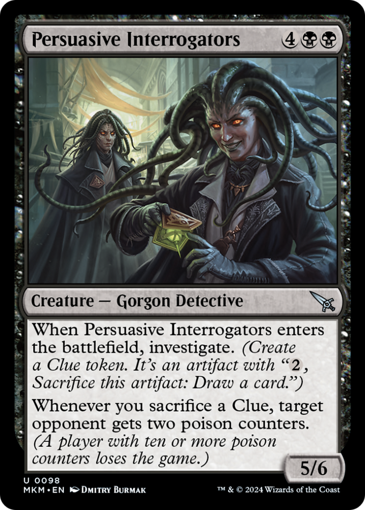 Persuasive Interrogators [Murders at Karlov Manor] Magic: The Gathering