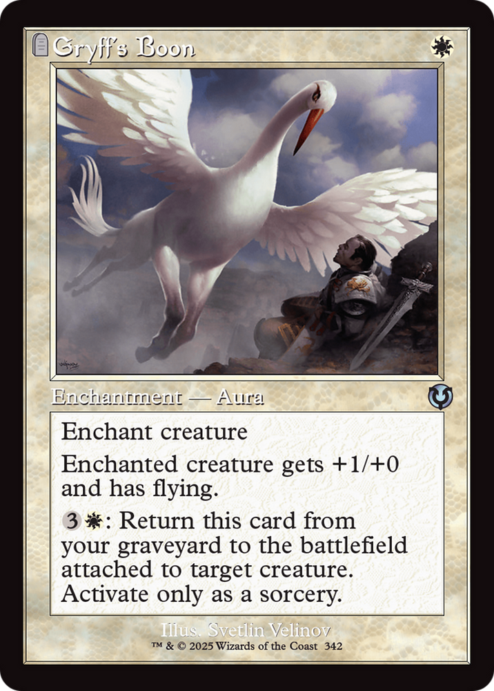 Gryff's Boon (Retro Frame) [Innistrad Remastered] Magic: The Gathering