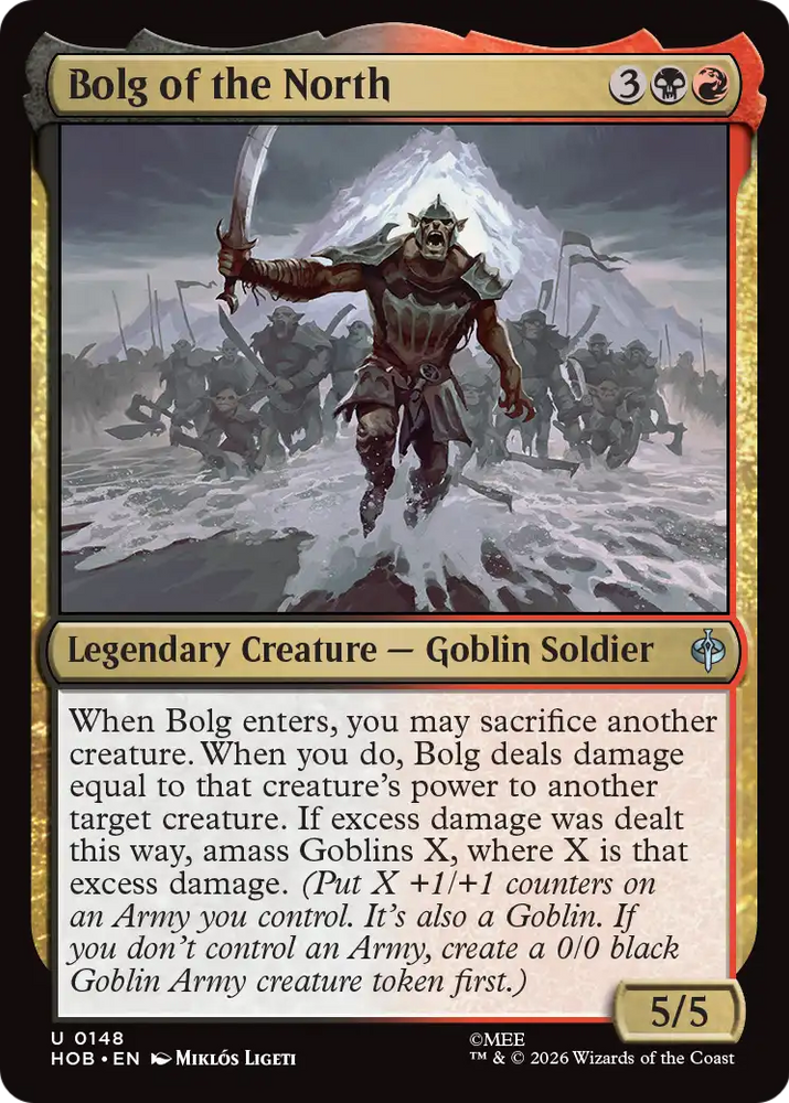 Bolg of the North [The Hobbit] Magic: The Gathering