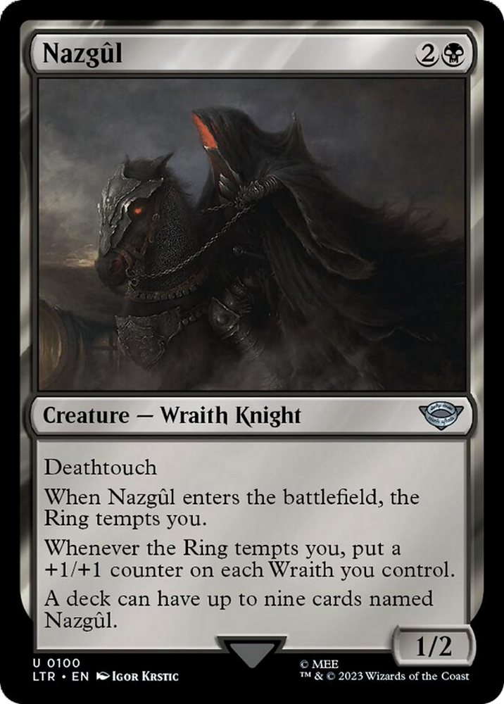 Nazgul (100) [The Lord of the Rings: Tales of Middle-Earth] Magic: The Gathering