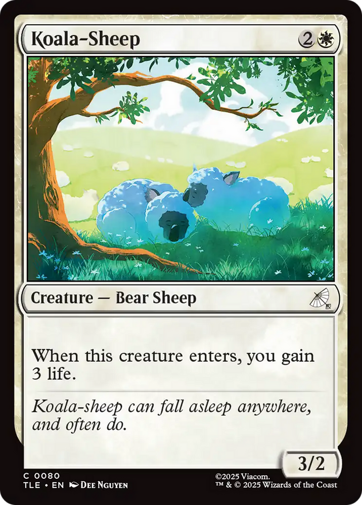 Koala-Sheep [Avatar: The Last Airbender: Eternal-Legal] Magic: The Gathering