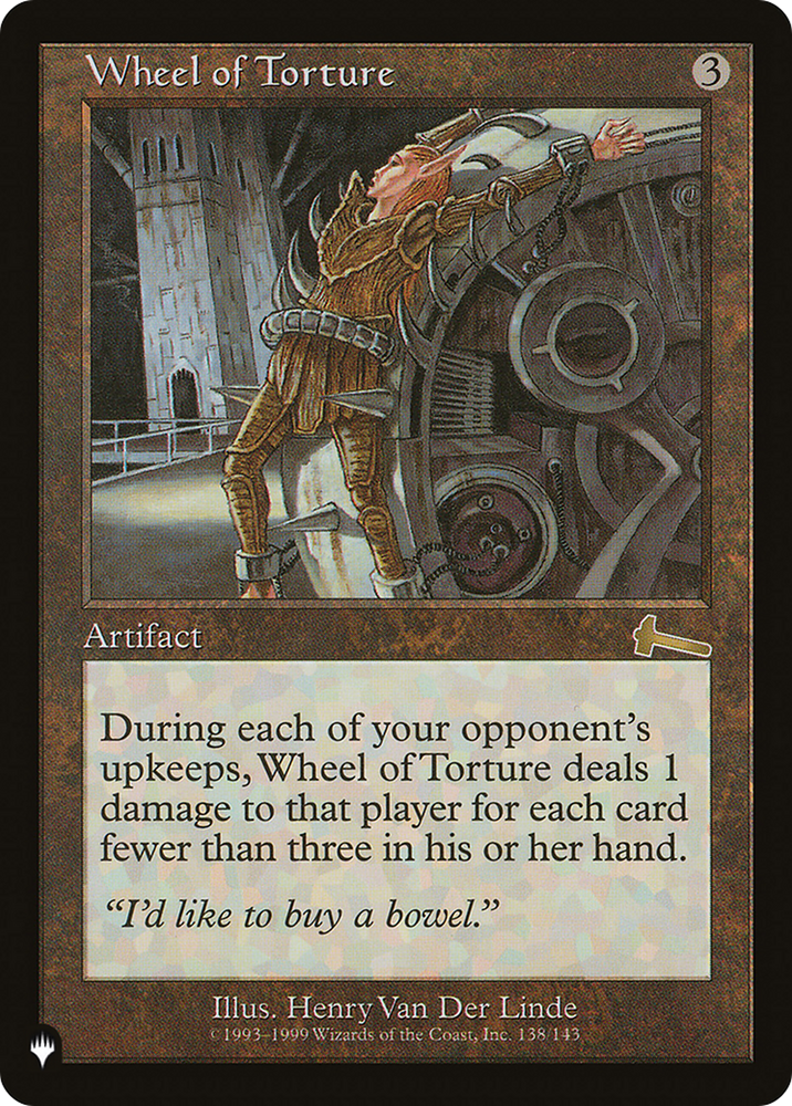 Wheel of Torture [The List] Magic: The Gathering