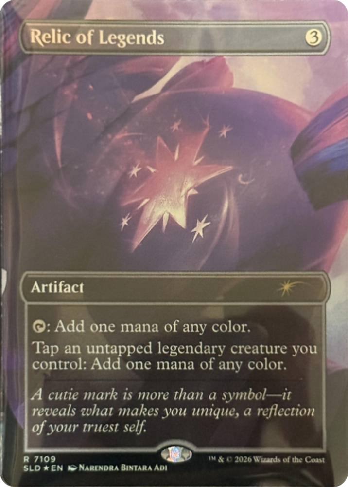 Relic of Legends [Secret Lair Drop Series] Magic: The Gathering