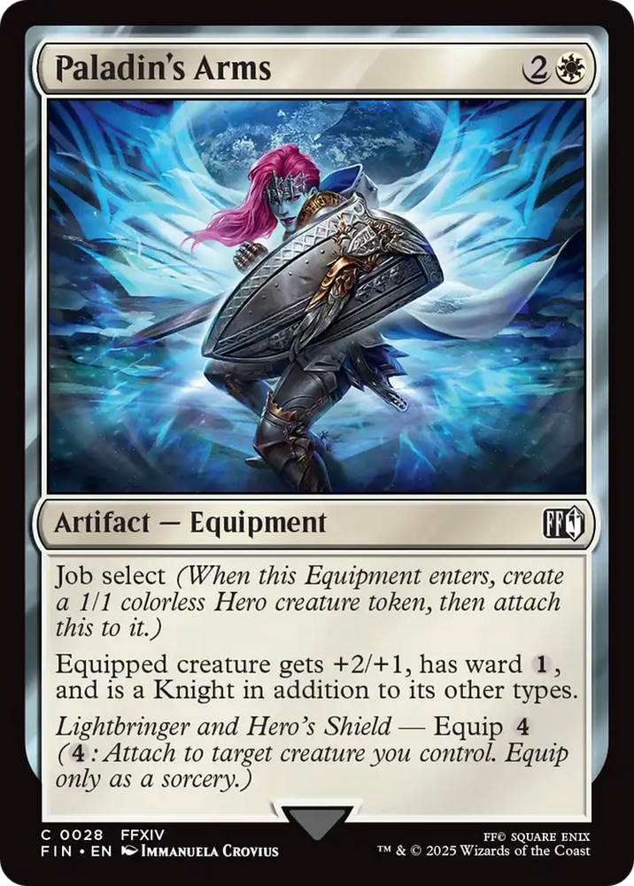 Paladin's Arms [FINAL FANTASY] Magic: The Gathering