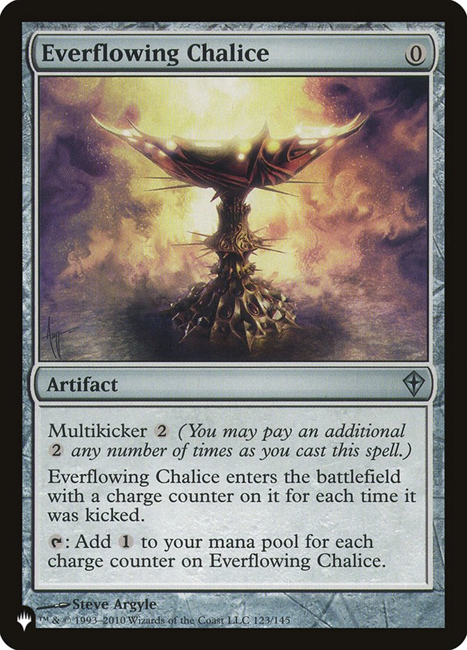Everflowing Chalice [The List] Magic: The Gathering