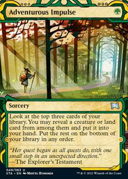 Adventurous Impulse [Strixhaven: Mystical Archive] Magic: The Gathering