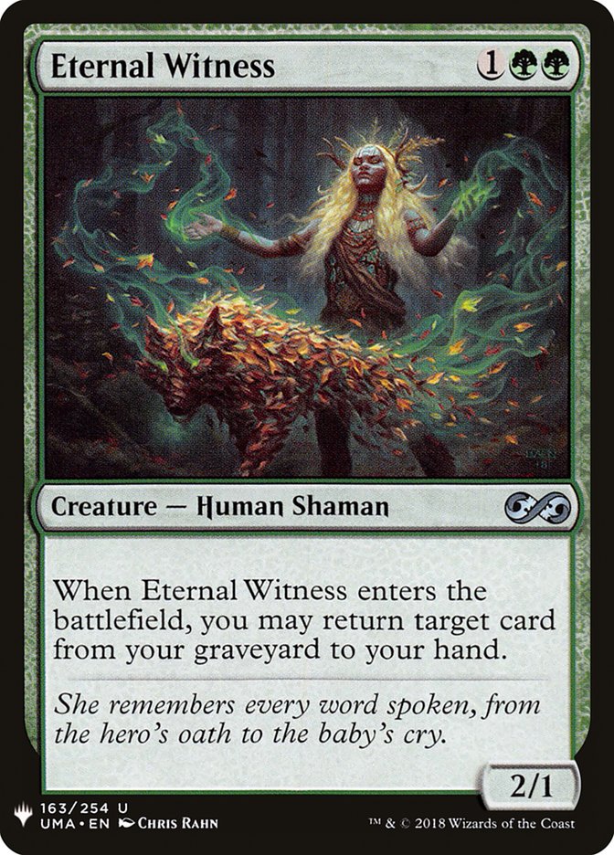 Eternal Witness [Mystery Booster] Magic: The Gathering