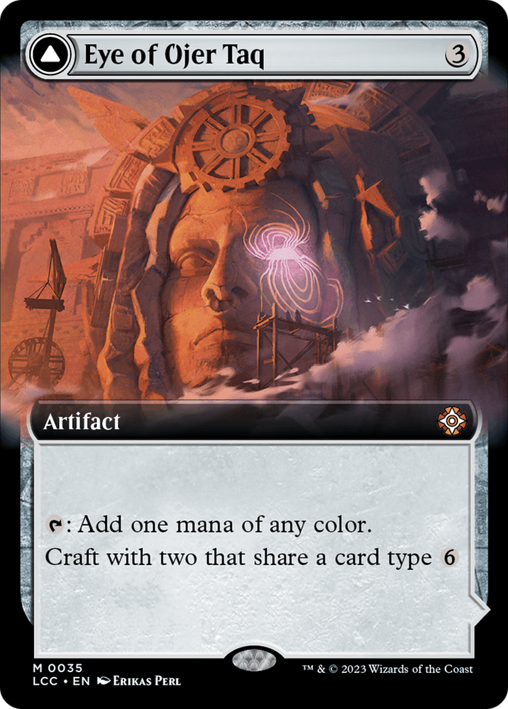 Eye of Ojer Taq // Apex Observatory (Extended Art) [The Lost Caverns of Ixalan Commander] Magic: The Gathering