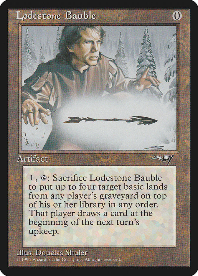 Lodestone Bauble [Alliances] Magic: The Gathering