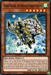 Gizmek Makami, the Ferocious Fanged Fortress [PHRA-EN022] Super Rare Yu-Gi-Oh!