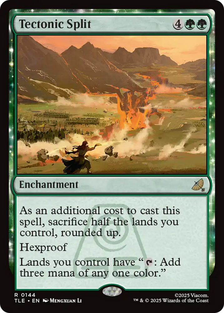 Tectonic Split [Avatar: The Last Airbender: Eternal-Legal] Magic: The Gathering