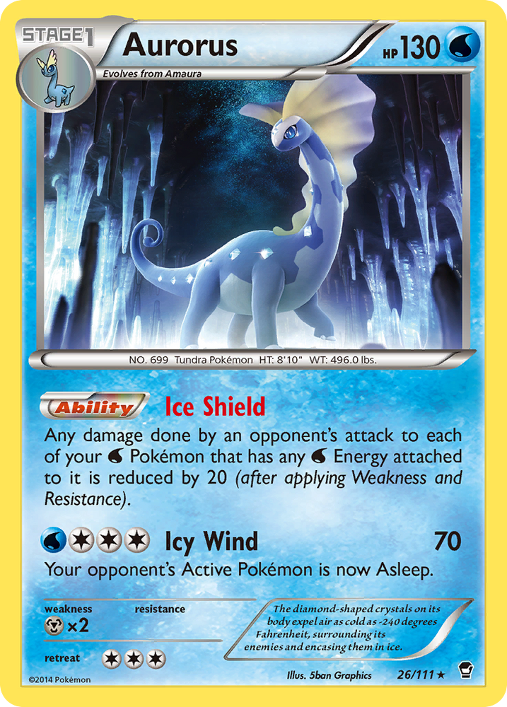 Aurorus (26/111) [XY: Furious Fists] Pokémon