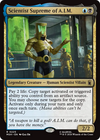 Scientist Supreme of A.I.M. [Marvel Super Heroes] Magic: The Gathering