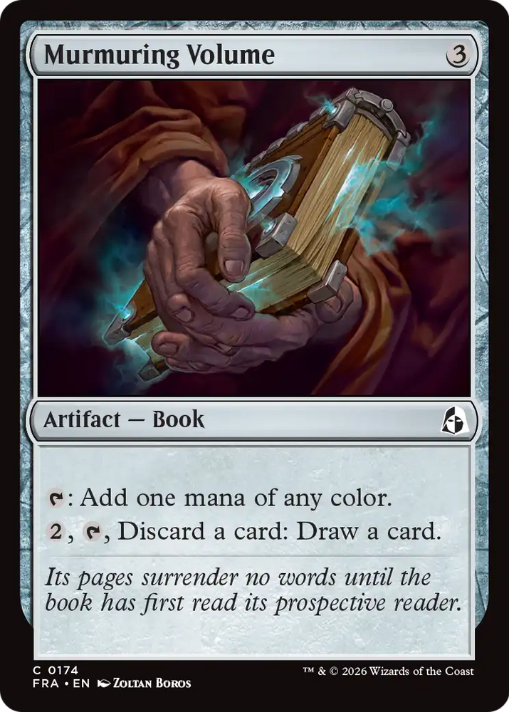 Murmuring Volume [Reality Fracture] Magic: The Gathering