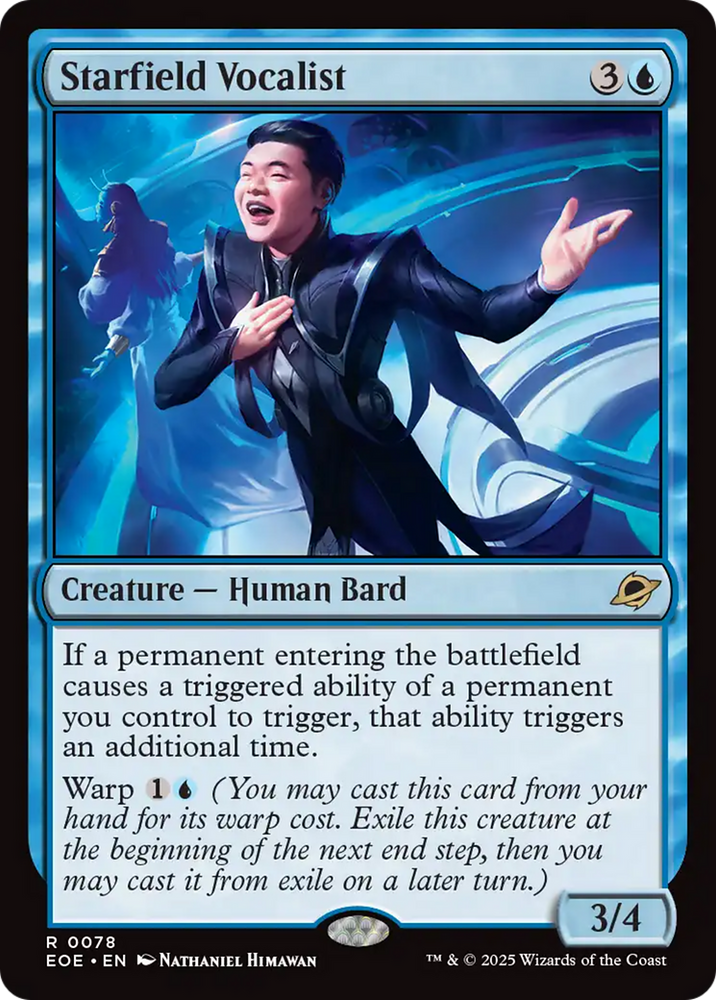 Starfield Vocalist [Edge of Eternities] Magic: The Gathering