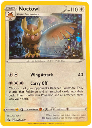 Noctowl (SWSH027) [Sword & Shield: Black Star Promos] Pokémon