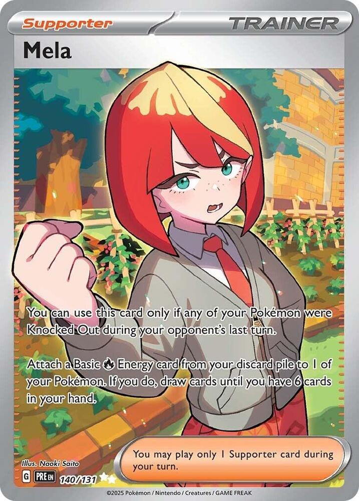 Mela (140/131) [Scarlet & Violet: Prismatic Evolutions] Pokémon