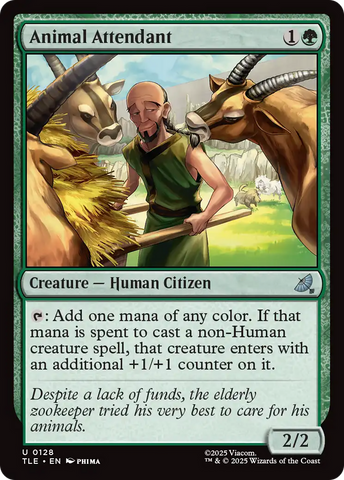 Animal Attendant [Avatar: The Last Airbender: Eternal-Legal] Magic: The Gathering