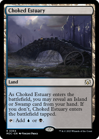 Choked Estuary [March of the Machine Commander] Magic: The Gathering