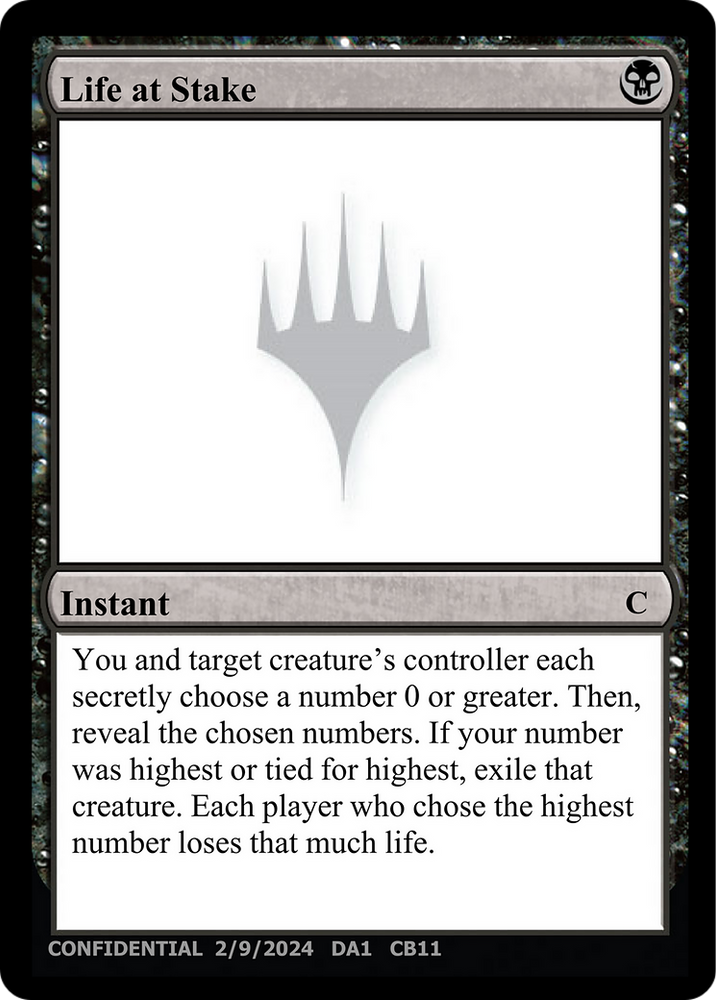 Life at Stake [Unknown Event] Magic: The Gathering