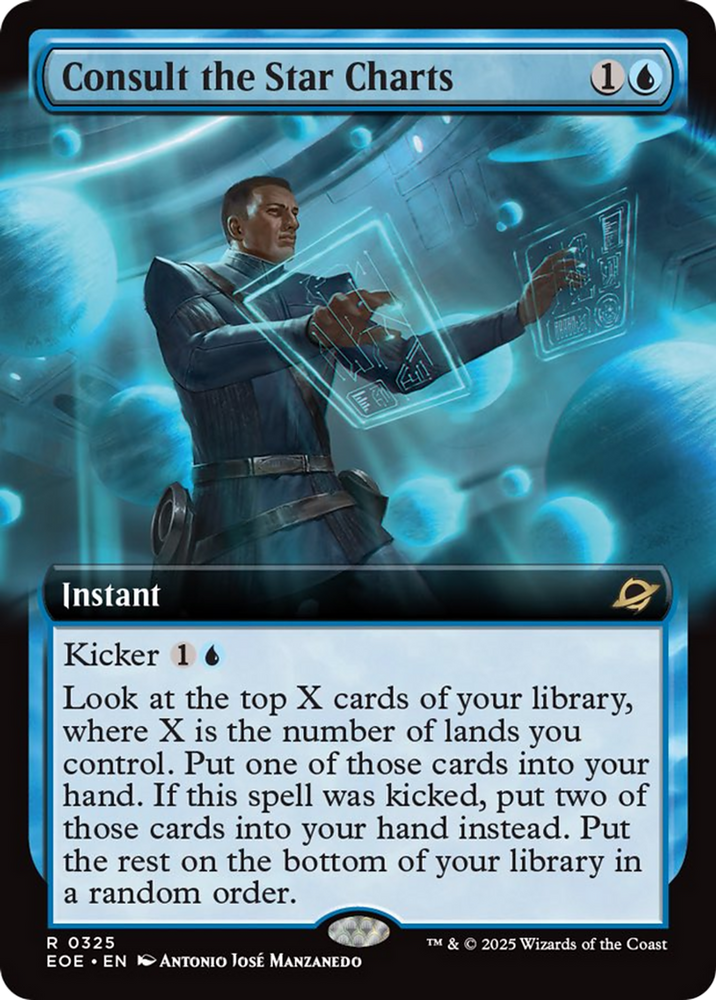 Consult the Star Charts (Extended Art) [Edge of Eternities] Magic: The Gathering