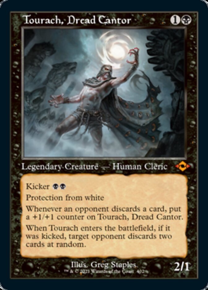 Tourach, Dread Cantor (Retro) [Modern Horizons 2] Magic: The Gathering