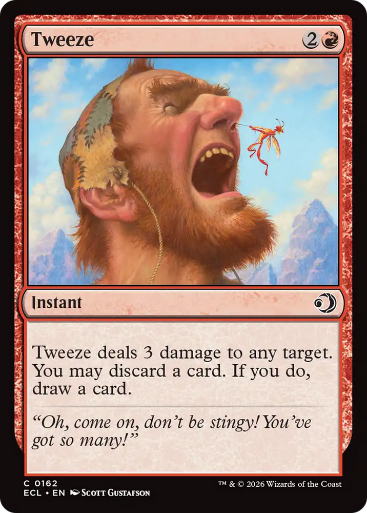 Tweeze [Lorwyn Eclipsed] Magic: The Gathering