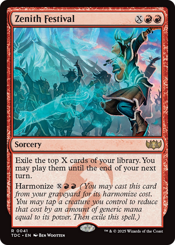 Zenith Festival [Tarkir: Dragonstorm Commander] Magic: The Gathering