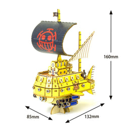 Wa-gu-mi One Piece Trafalgar Law Submarine Model