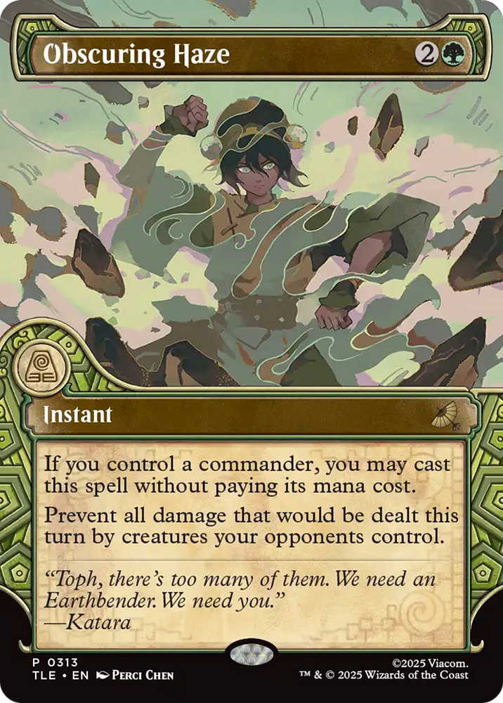 Obscuring Haze (Showcase) [Avatar: The Last Airbender: Eternal-Legal] Magic: The Gathering