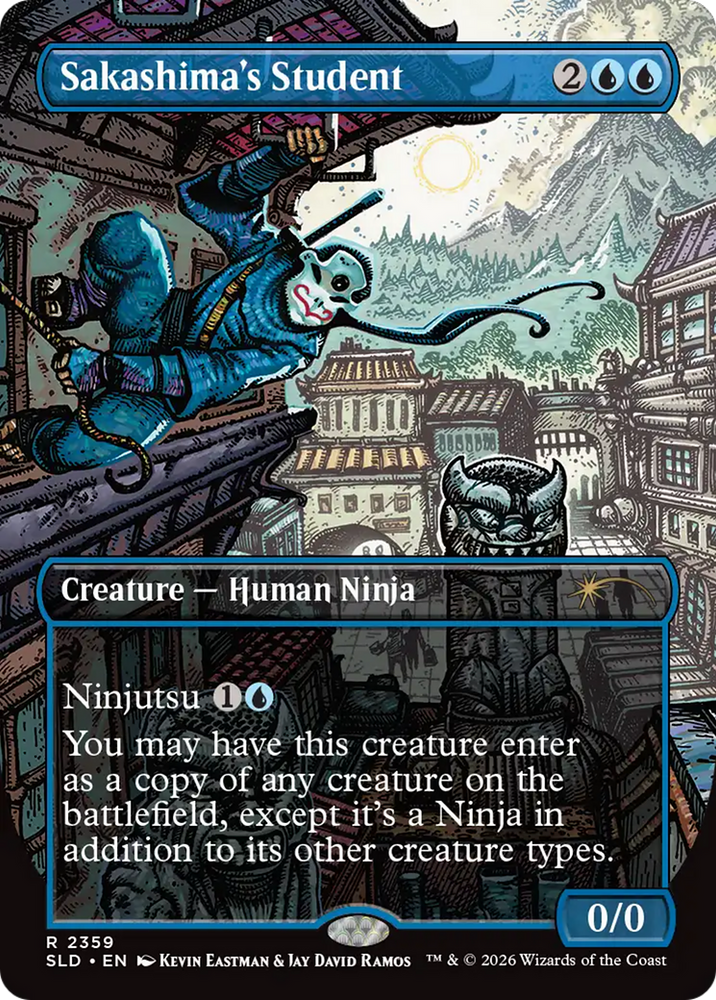 Sakashima's Student (2359) [Secret Lair Drop Series] Magic: The Gathering
