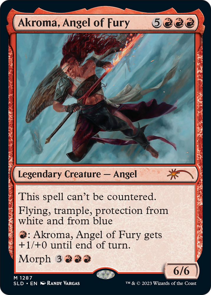Akroma, Angel of Fury [Secret Lair Drop Series] Magic: The Gathering